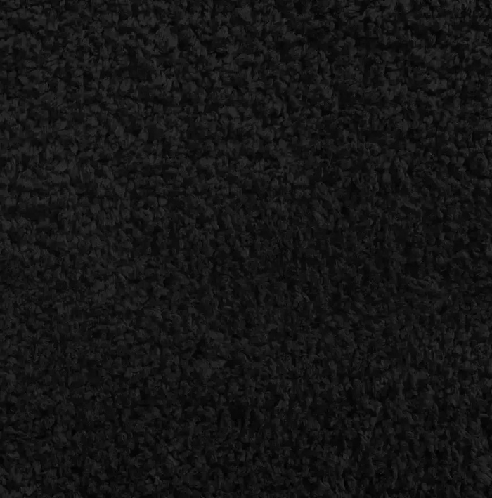 Cosy Black Rug 120x170cm | Modern Living Room Floor Rug Carpet