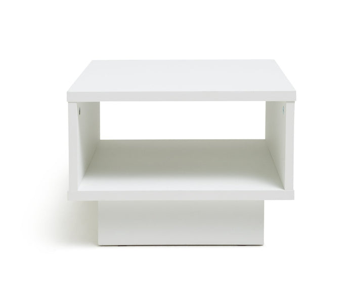 Cubes End Table - White