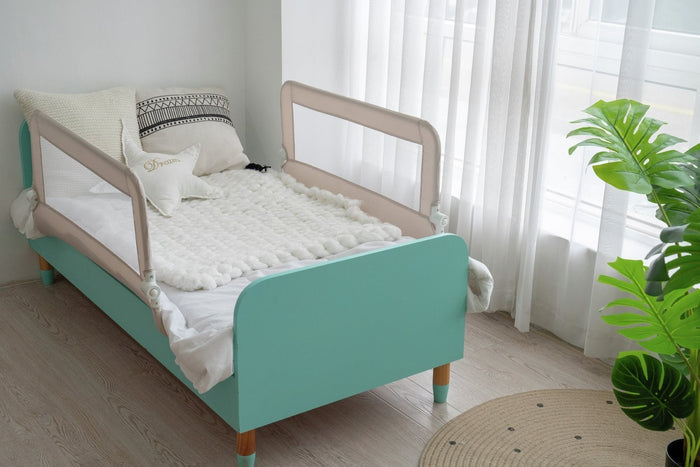 Cuggl Double Bed Rail Grey Modern Design