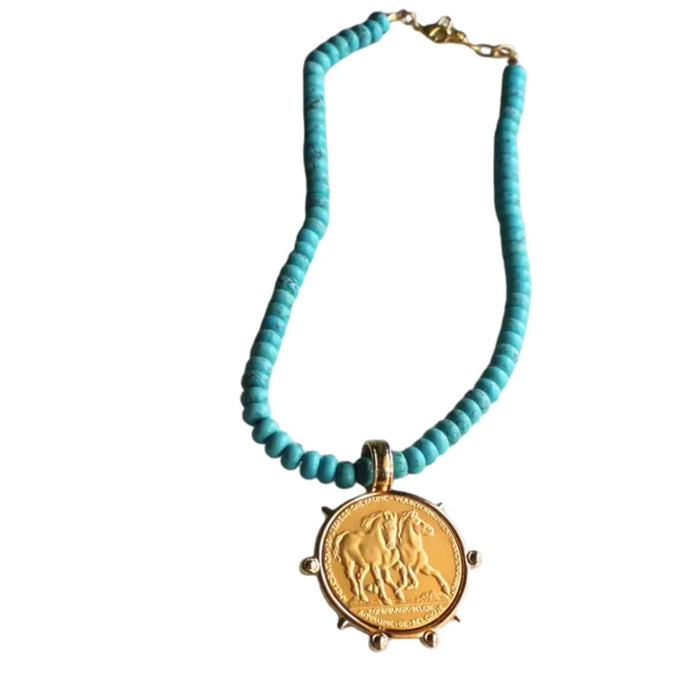 Desert Rider Beaded Necklace