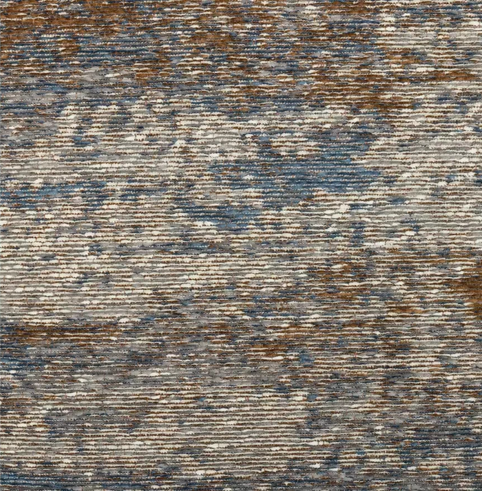 Distressed Abstract Blue Rug 120x170cm | Modern Living Room Floor Rug Carpet