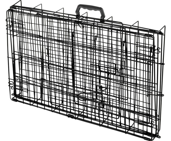 Double Door XXL Pet Cage H94xW137xD86cm | Large Dog Crate for Indoor Pet Storage