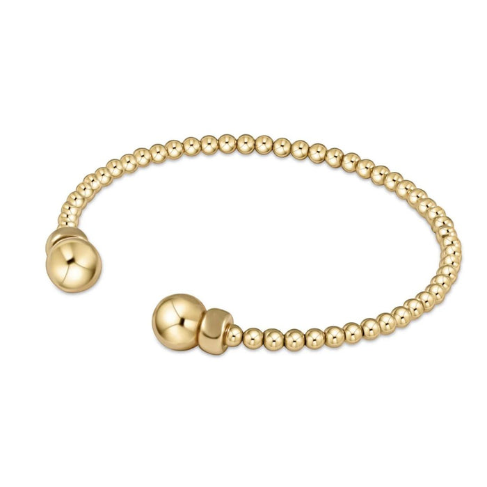 E Newton Classic Gold Cuffs