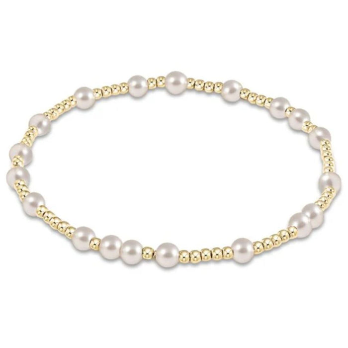 E Newton Extends Hope Unwritten Pearl Bracelet