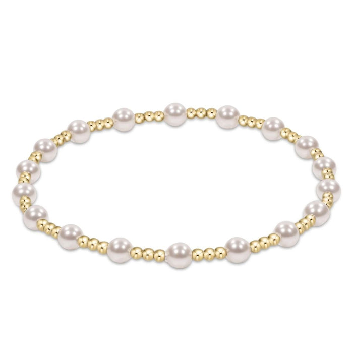 E Newton Extends Sincerity Pearl Bracelet