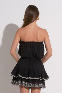 EMBROIDERED RESORT TOP