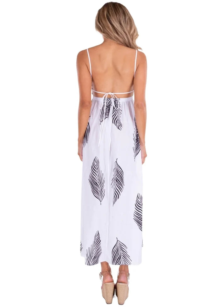 EMILIA PALM DRESS