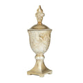 GOLD POLYSTONE DECORATIVE JARS