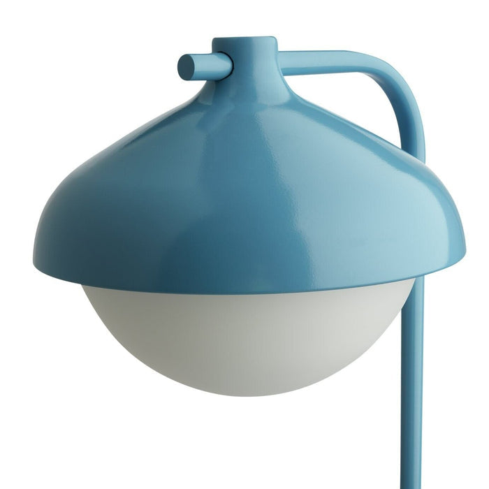 Habitat Acorn Metal Floor Lamp - Cornflower Blue