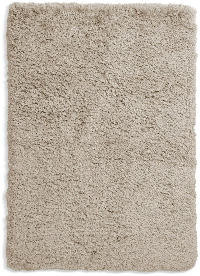Habitat Airmaster Plain Sand Shaggy Rug - 170x120cm