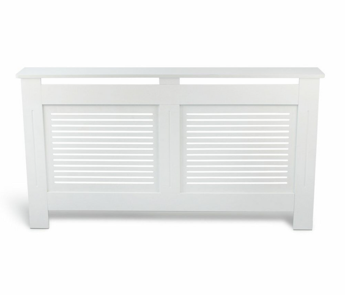 Habitat Austin Large Radiator Cover - White | Heater Cover Box Grill Panel