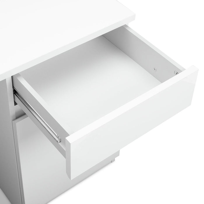 Habitat Jenson 1 Drawer Office Desk - White