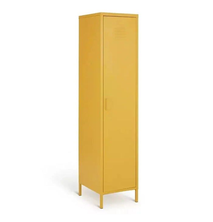Habitat Tall 1 Door 4 Shelf Locker - Mustard