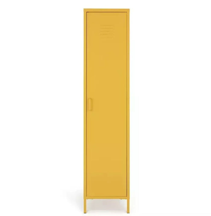 Habitat Tall 1 Door 4 Shelf Locker - Mustard
