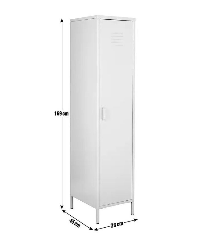 Habitat Tall 1 Door 4 Shelf Locker - Mustard