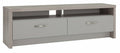 Habitat Venice 2 Drawer Large TV Unit - Grey | Modern Entertainment Furniture