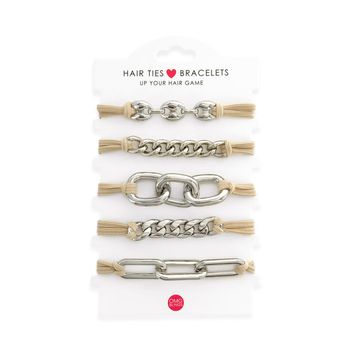 HAIR TIE BRACELET SET
