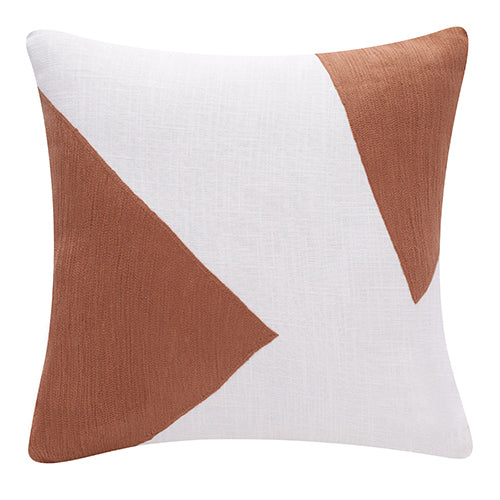 Hand-Woven Cotton Throw Pillow Cover