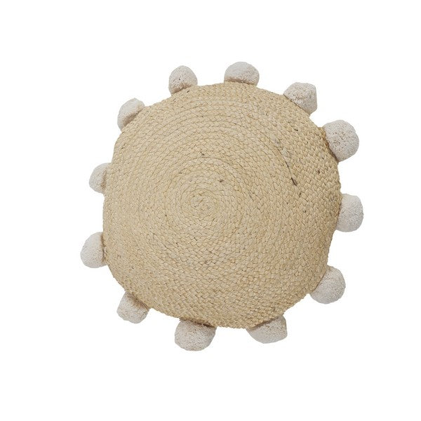 Hand-Woven Throw Pillow Cover