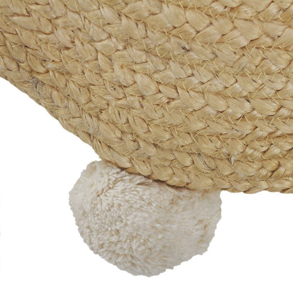 Hand-Woven Throw Pillow Cover