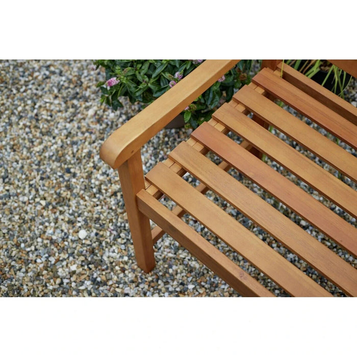 Henrietta 3 Seater Wooden Garden Bench ( B Grade 12359)