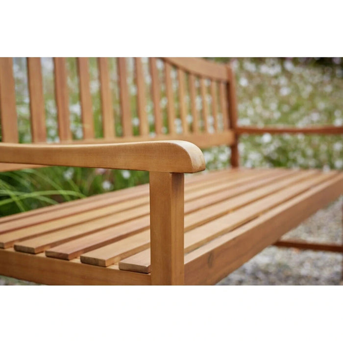 Henrietta 3 Seater Wooden Garden Bench ( B Grade 12359)