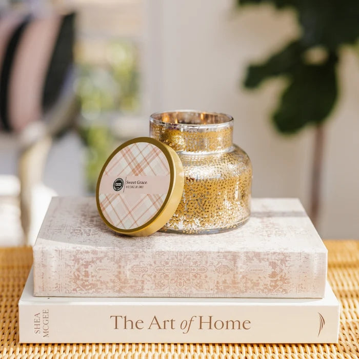 HOLIDAY GOLD TEXTURE CANDLE