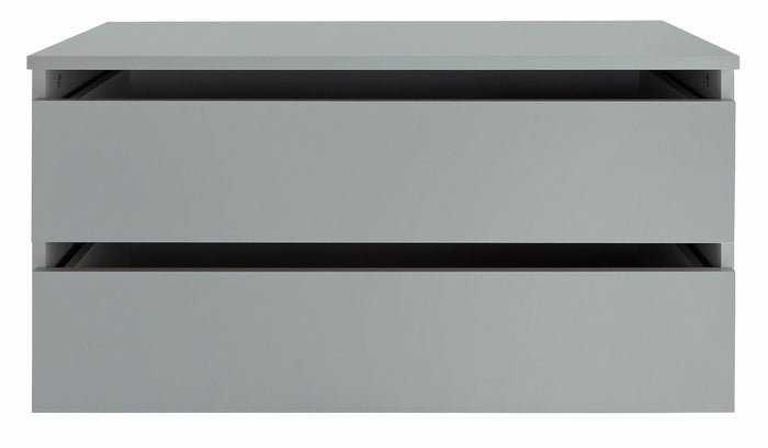 Holsted Large 2 Drawer Internal Chest | Storage Organizer Furniture Dresser