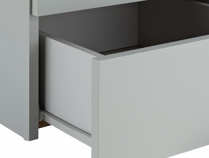 Holsted Large 2 Drawer Internal Chest | Storage Organizer Furniture Dresser