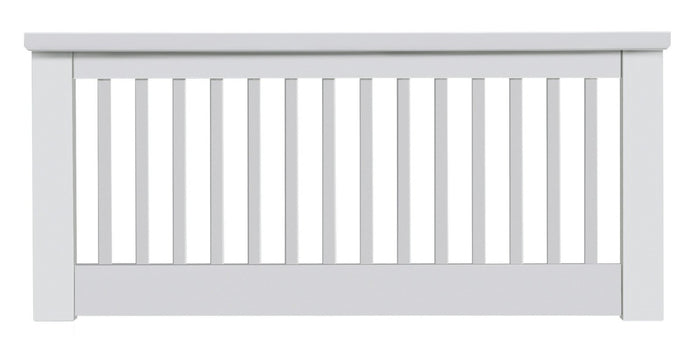 Home Aubrey Small Double Headboard - White | Minimalist white headboard