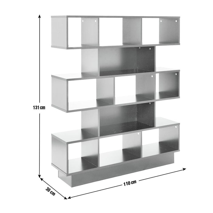 Home Cube Wide Shelving Unit - Oak Effect