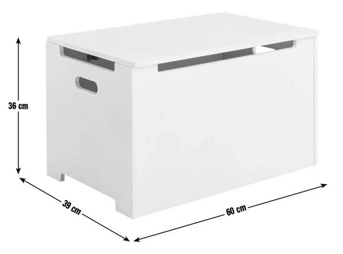 Home Kids Joni Toy Box Lilac | Children's Toy Storage Chest Bedroom Furniture