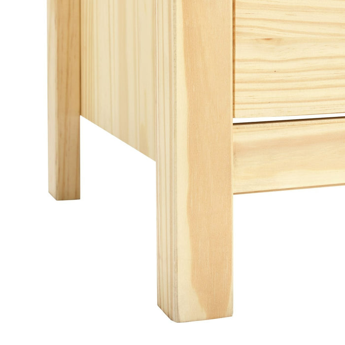 Home Logan 2 Drawer TV Unit - Pine | Media Furniture