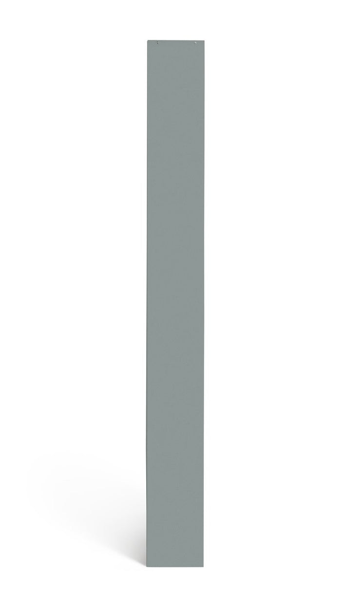 Home Maine Bookcase - Grey | Modern Tall Storage Shelf for Books Living Room