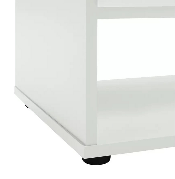 Home Malibu TV Unit White | Living Room TV Stand Cabinet Furniture