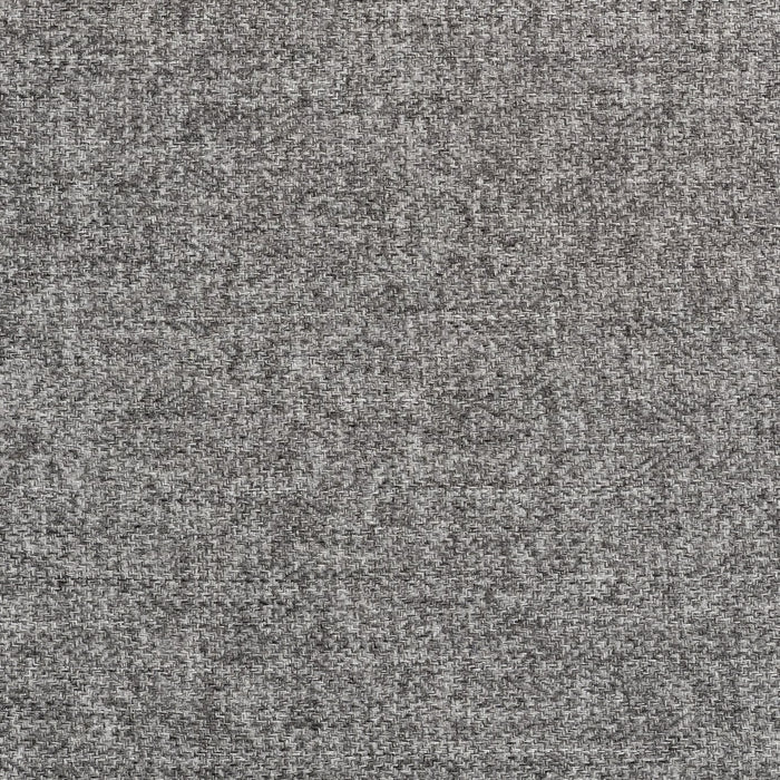 Home Pair of Tweed Fabric Dining Chairs - Grey | Textured Upholstered Comfort