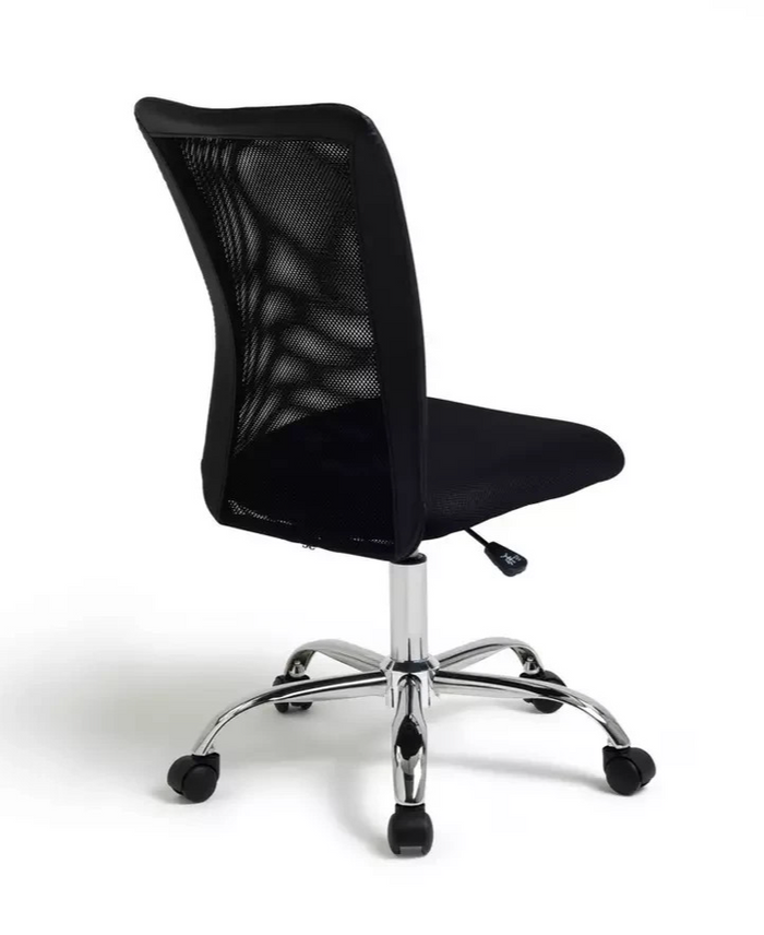 Home Reade Mesh Office Chair Black | Ergonomic Home Office Desk Chair Furniture