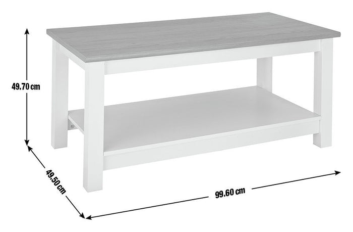 Home Winchester Coffee Table - Green (B Grade)