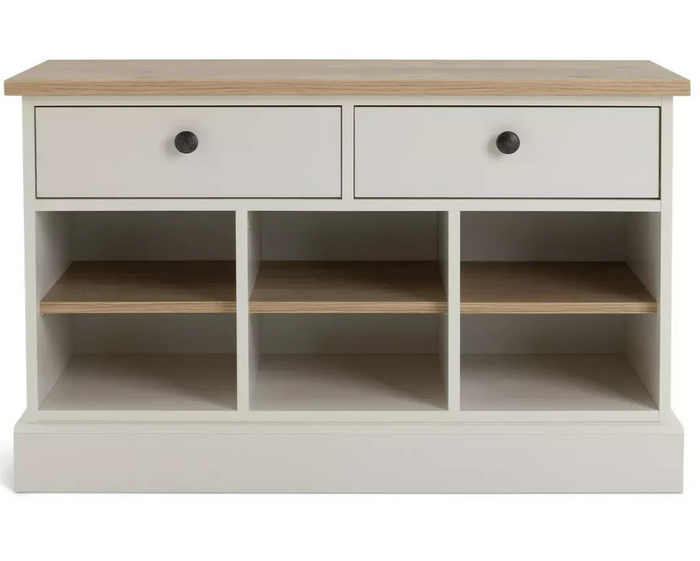 Home Winchester Shoe Storage Bench - Cream (B Grade)