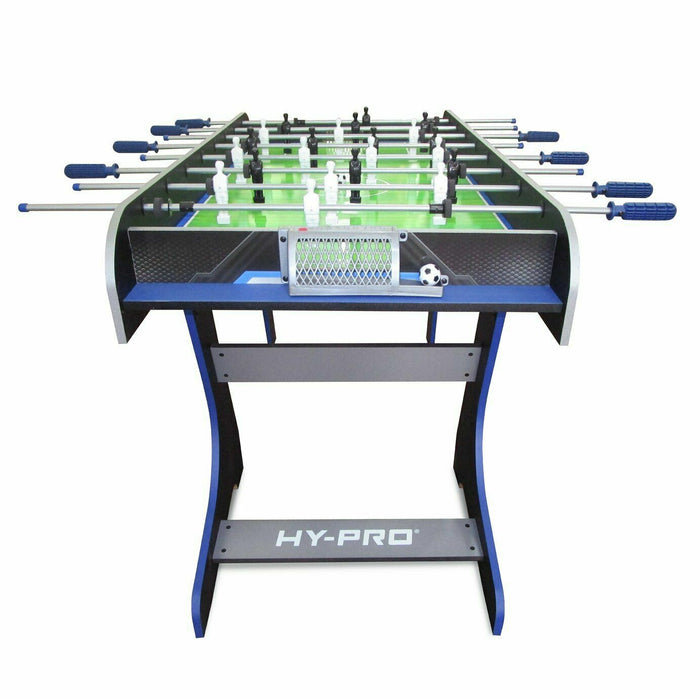 Hy-Pro Folding Football Table |Indoor Soccer Game for Family Fun & Entertainment