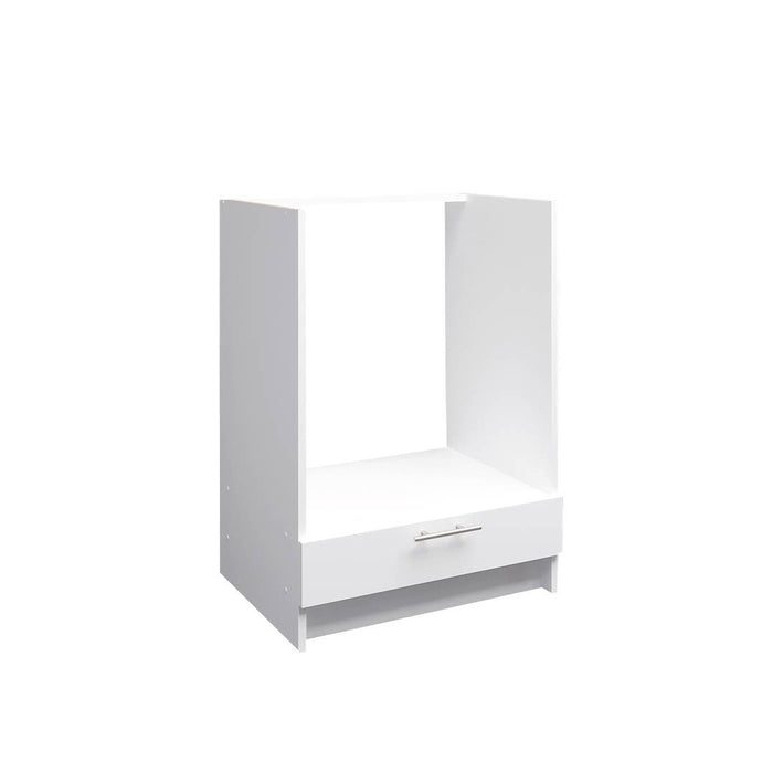 JD Greta Fixed Height Kitchen Oven Unit 600mm - White Matt A-