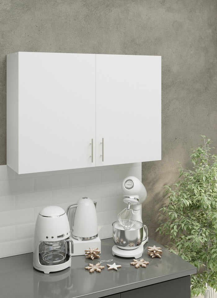 JD Greta Kitchen Wall Unit 1000mm Kitchen Cabinet - White Matt (A-)