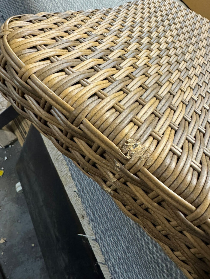 Kelham Rattan Effect Garden Chair - Brown (B Grade)