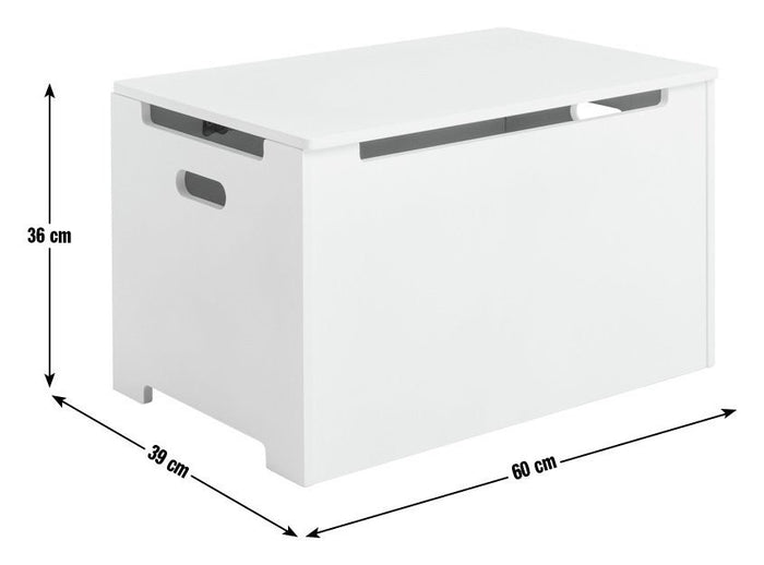 Kids Joni Toy Box - White