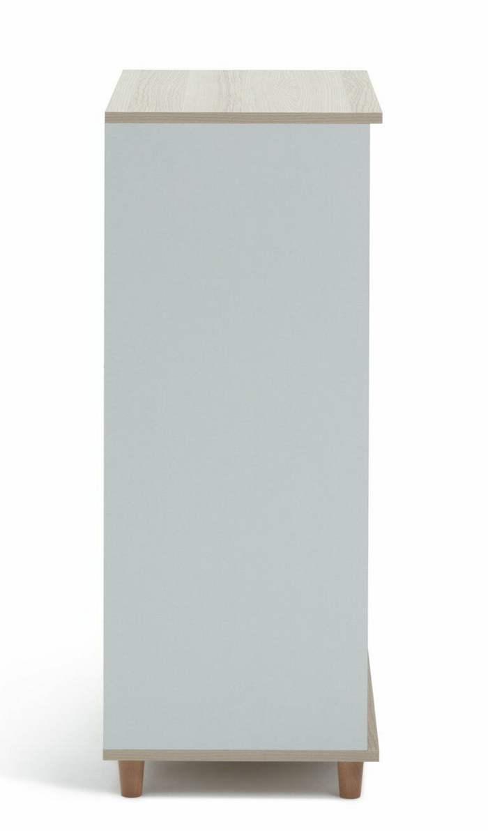 Habitat Kids Melby Deep Bookcase - White & Acacia