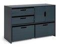 Habitat Kids Rico Double Storage Unit - Ink Blue ( B Grade 38946 - 38948 )