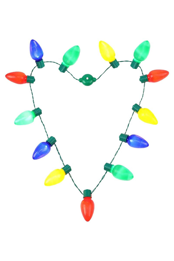 LED BULB NECKLACE