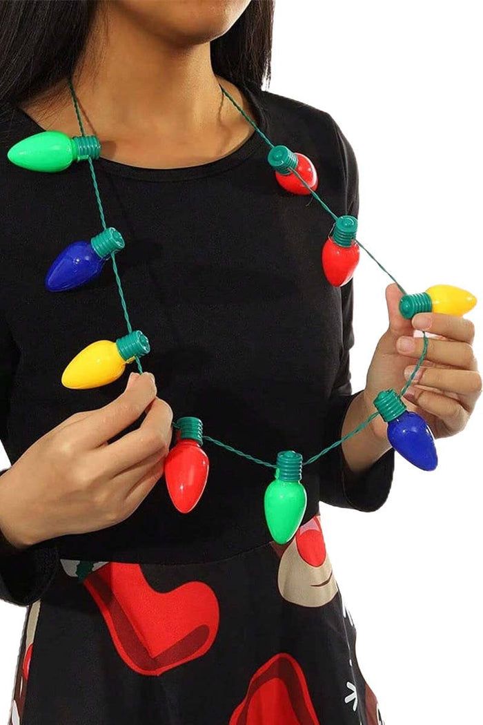 LED BULB NECKLACE