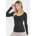 LONG SLEEVE SEAMLESS TOP