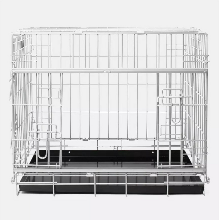 Lords & Labradors Heavy Duty Sliding Door Crate Extra Large | Pet Cage Kennel